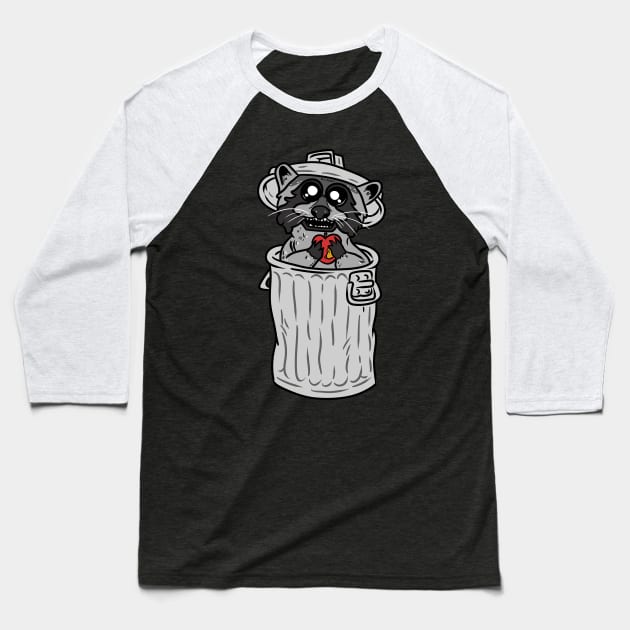 Trash Panda Baseball T-Shirt by absolemstudio